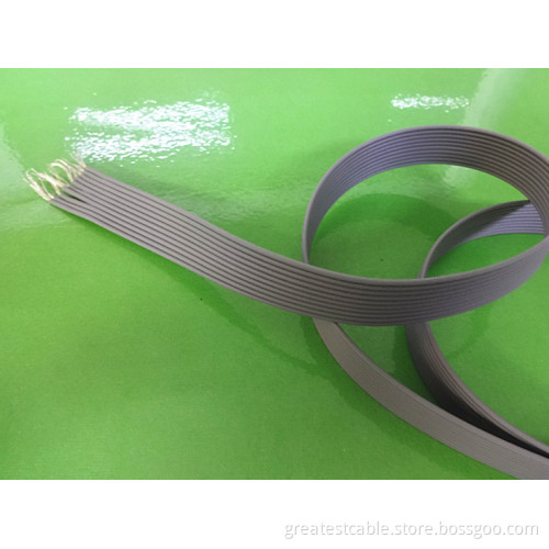 Deep Gray Color for The 10 Flat ECG Cable